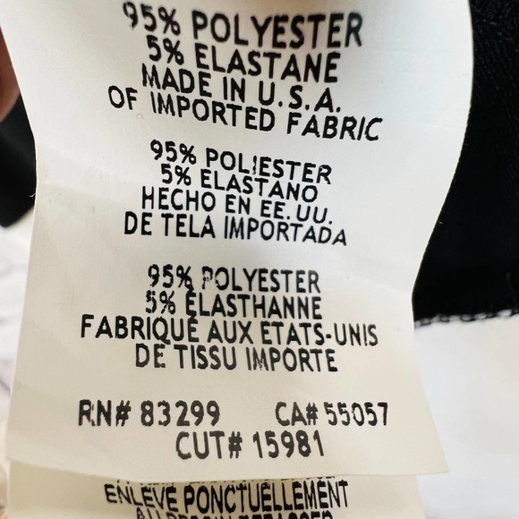 Annalee + Hope Sleeveless Two-Tone Mini Tank Dress Black White Size Medium - Picture 7 of 9